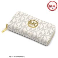 michael kors logo monogram groot wit portefeuilles Tas Original yp4wv569